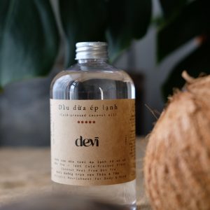 Dầu Dừa Ép Lạnh 500ml | Cold-Pressed Coconut Oil