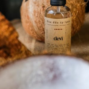 Dầu Dừa Ép Lạnh 100ml | Cold-Pressed Coconut Oil