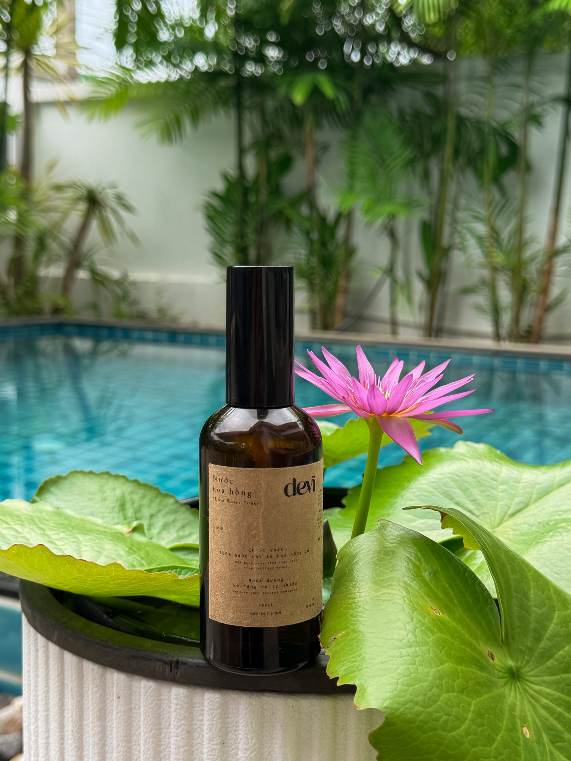 Nước hoa hồng DEVI | DEVI Rose Water Toner - Ảnh 3